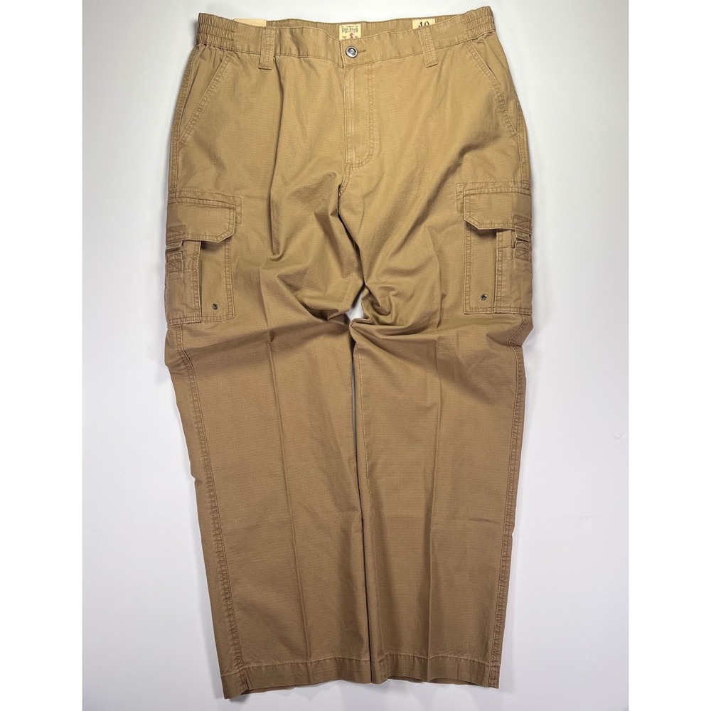 Red Head Brand Co Cargo Pants Mens 40x32 Khaki RH Stanley Ripstop Utility New